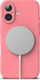 Kllëf telefoni Ringke Silicone Magnetic MagSafe për iPhone 16, silikoni, rozë