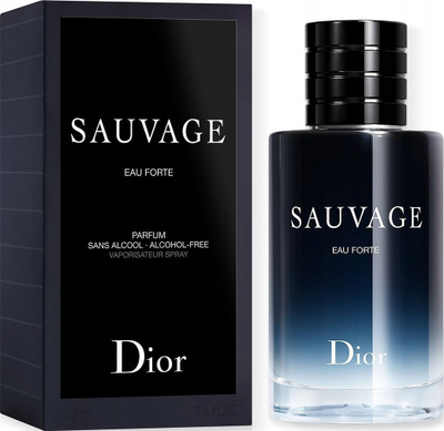 Парфем за мажи Dior Sauvage Eau Forte, 60 ml, без алкохол, проѕирно шише