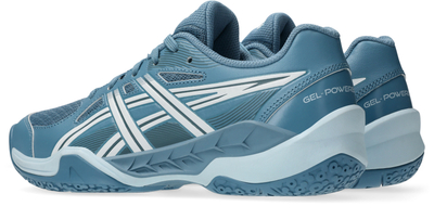 Atlete sportive për kalamaj Asics GEL-POWERBREAK GS, me GEL amortizim, të bardha