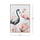Pikturë muri Flamingos 52,5x2,8x72,5Hcm (HM4562), bezhë