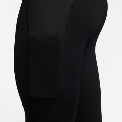 Leggings Nike Pro Warm, për meshkuj, Dri FIT, të zinj