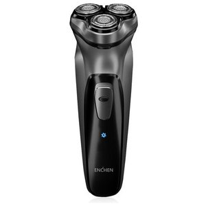Rroje elektrike BlackStone Cordless Rotary, teh trefish, e larëshme, e zezë
