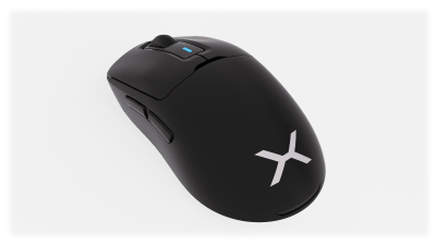 Mouse Krux KRXB001, ergonomik, me kabllo, gri