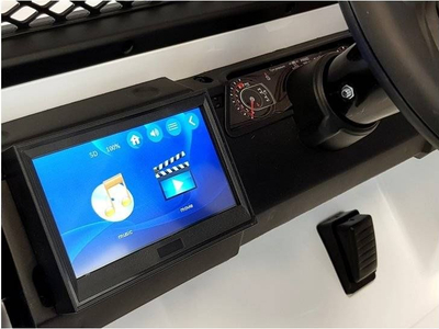 Makinë elektrike për kalamaj Lean Sport XMX618, 12V 10Ah, 4 motorë, e bardhë