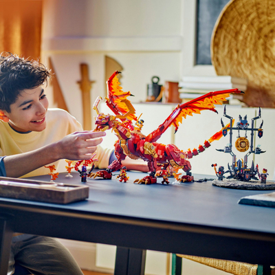 Lodër LEGO NINJAGO Source Dragon of Motion, dragua i lëvizshëm, shumëpjesësh, shumëngjyrësh