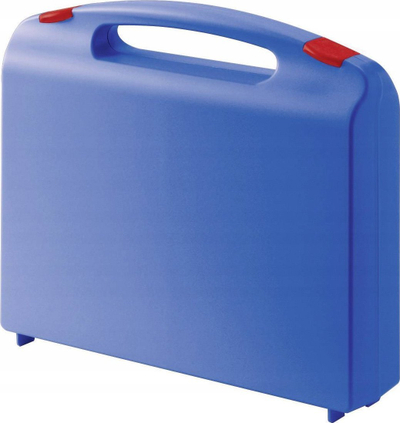 Valixhe për sensorë Fourier Systems, me shkumë mbrojtëse, plastike, blu