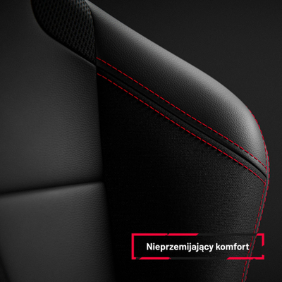 Kokpit garash Diablo Chairs X-Drive, ulëse gaming ergonomike, konstrukt metalik për timon dhe pedale, bardh e zezë
