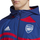 Xhaketë windbreaker Adidas Arsenal, për meshkuj, poliestër i ricikluar, me kapuç, e kuqe
