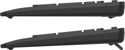 Tastatura Eternico KS2230 Wireless, 118 tasta, e zezë