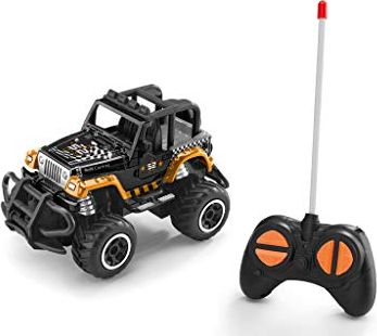 Makinë lodër me pult Revell Control Quarter Back 23492, shkalla 1:43, 40 MHz, e zezë me portokalli