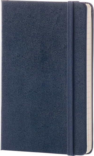 Fletore Moleskine Classic Pocket, 9 x 14 cm, 192 faqe, blu safiri