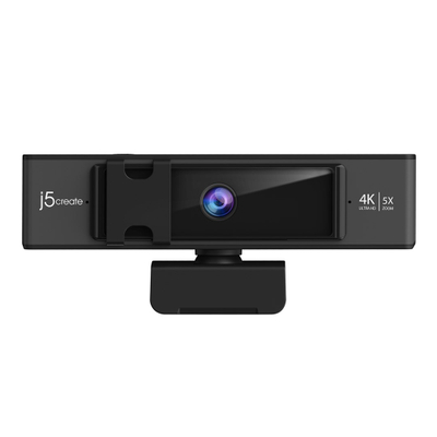 Веб камера J5Create JVCU435, 4K Ултра HD, 5x зум, црна