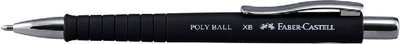 Stilolaps Faber-Castell Poly Ball XB, majë e trashë, i zi