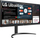 Monitor LG 34WP550-B, 34", UWHD, i zi