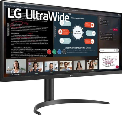 Monitor LG 34WP550-B, 34", UWHD, i zi