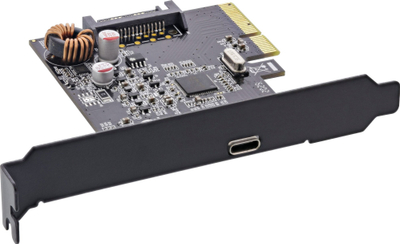 Kartë zgjerimi InLine USB 3.2 Gen 2x2, 1x USB Type C, PCIe x4