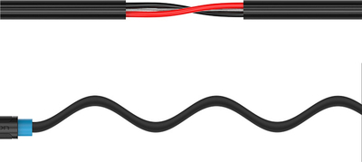 Kabllo audio Vention 3.5mm në 2x 6.3mm, 2m, e zezë