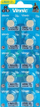Алкални батерии Виник Мини LR69, 1.5V, пакување 10 парчиња