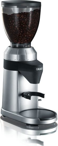 Bluarëse për kafe Graef CM 800, 128 W, e argjendtë/zezë