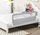 Mbrojtëse për shtrat Baby Center Melandi Guimo 150x48,5x35, e hirtë