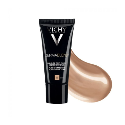 Krem pudër Vichy Dermablend, Sand 35, 30 ml
