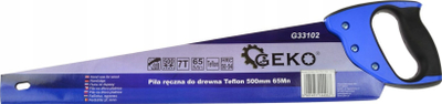Sharrë dore GEKO Teflon, për dru, 500mm, blu