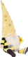 Dekor Krishtlindjesh Saska Garden Gnome 13814482, për brenda në shpi, shumëngjyrësh