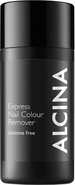 Pastrues thonjësh pa aceton Alcina Express Nail Colour Remover, 125 ml,