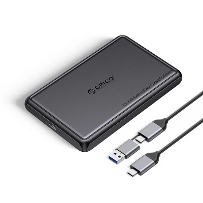 Kuti e jashtme për disk 2.5" Orico DDL25-C3, USB-C 5Gb/s, e zezë