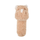 Loder me zhurme Rattle Rhino - 14 cm - Teddy Caramel