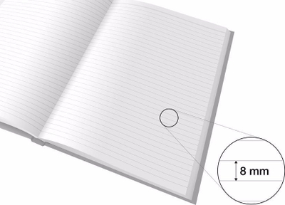 Fletore MFP ZL 4104, A4, 100 faqe me vija, bardh e zezë