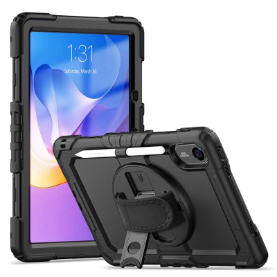 Mbrojtëse tablet Tech-Protect Solid Xiaomi Redmi Pad 2 11", me xham tё integrum, me stand, e zezё