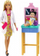 Set lojrash Barbie Careers Pediatrician, kukull mjeke me bebe, goca me aksesorë mjekësorë, shumëngjyrësh