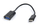 Kabllo Gembird, USB C / USB A, 0.2 m, e zezë