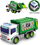 Lodër kamion plehrash Smily Municipal Administration Garbage Truck, efekte zanore, pjesë lëvizëse, jeshile