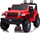Makine elektrike për fëmijë Super-Toys Jeep Wrangler Rubicon DK-JWR555, sedilje e butë, telekomandë 2.4GHz, e kuqe