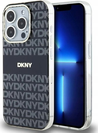 Mbështjellës telefoni DKNY DKHMP14XHRHSEK, për iPhone 14 Pro Max 6.7", MagSafe, i zi