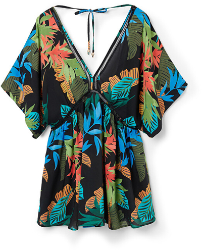 Fustan për femra Desigual Women's Tropical Print, shumëngjyrësh