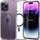 Kapak telefoni Spigen Ultra Hybrid MagFit për iPhone 14 Pro Max, MagSafe, transparent gri