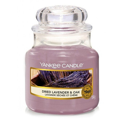 Qiri aromatik Yankee Candle Dried Lavender & Oak, 104 g