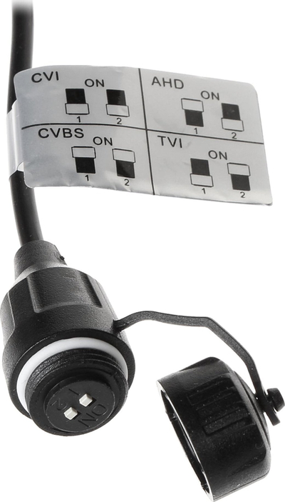 Kamerë sigurie Dahua HAC-HFW2241TU-A-03, 2MP, lente 3.6mm, IP67, e bardhë