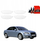 Folie mbrojtëse doreze BodyShield për Audi A4 B7 Sedan, set 4 copë, transparente