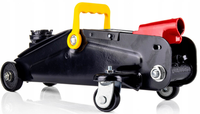 Krik hidraulik automobilistik BaumAuto Trolley, 2T, lartësi ngritjeje 290mm, i kuq