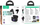 Kufje wireless in ear Hoco EQ21, TWS ANC ENC, ekran me prekje, të bardha