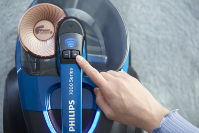 Fshesë me korent Philips FC9745/09, 650W, 2L, blu