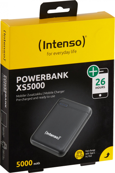 Powerbank Intenso XS5000, 5000mAh, 2.1A, i zi