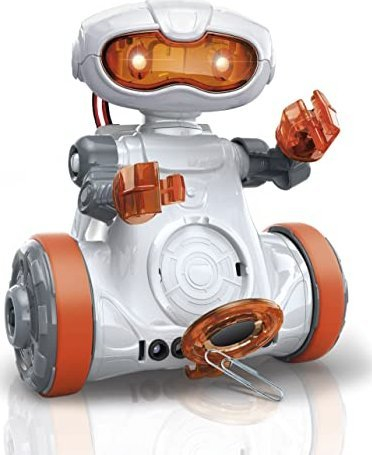 Lodër robotike Clementoni Mio The Robot Next Generation, STEM edukativ, mbi 8 vjeç, portokalli