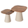 Set 2 tavolina për kafe Golfer (HM9924), krem