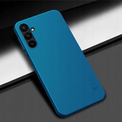 Mbrojtëse telefoni Nillkin Super Shield Samsung Galaxy A24 LTE, plastikë e fortë (polycarbonate), ngjyra Peacock Blue