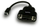 Адаптер PowerColor Mini DisplayPort во DVI Single Link, активен, црн